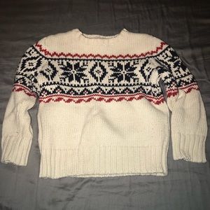 Polo knitted boy sweater